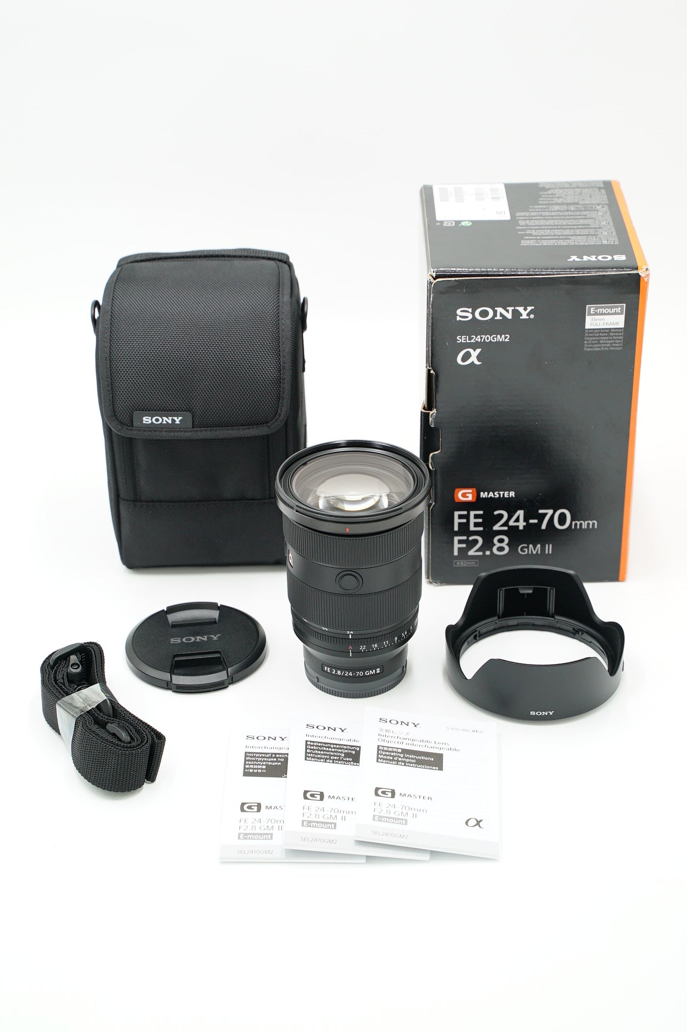 Sony SEL2470GM2/1874637 FE 24-70mm f/2.8 GM II, Used