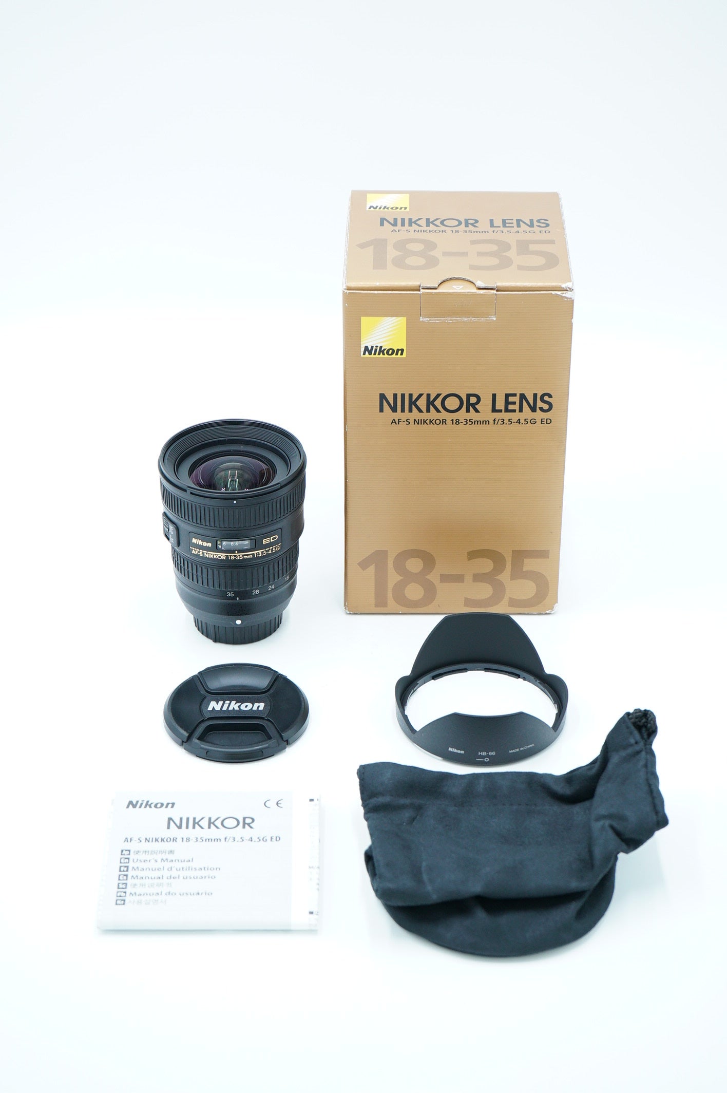 Nikon AFS1835/43209 AF-S Nikkor 18-35mm f/3.5-4.5G ED