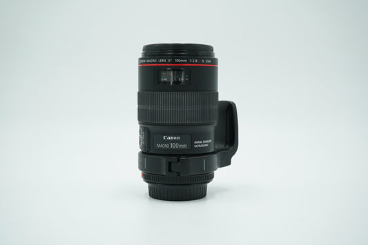 Canon EF10028LMIS/78719 EF 100mm f/2.8L Macro IS USM, Used