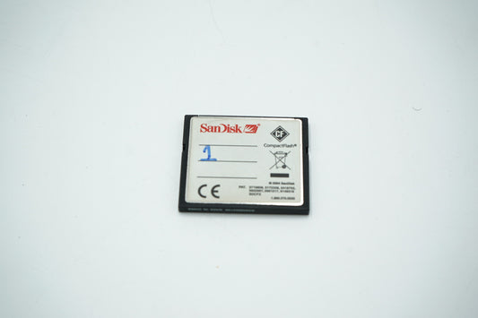 Sandisk Extreme III 8GB CompactFlash Card, Used