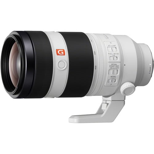 Sony SEL100400GM FE 100-400mm F/4.5-5.6 GM OSS Lens, Ø77.