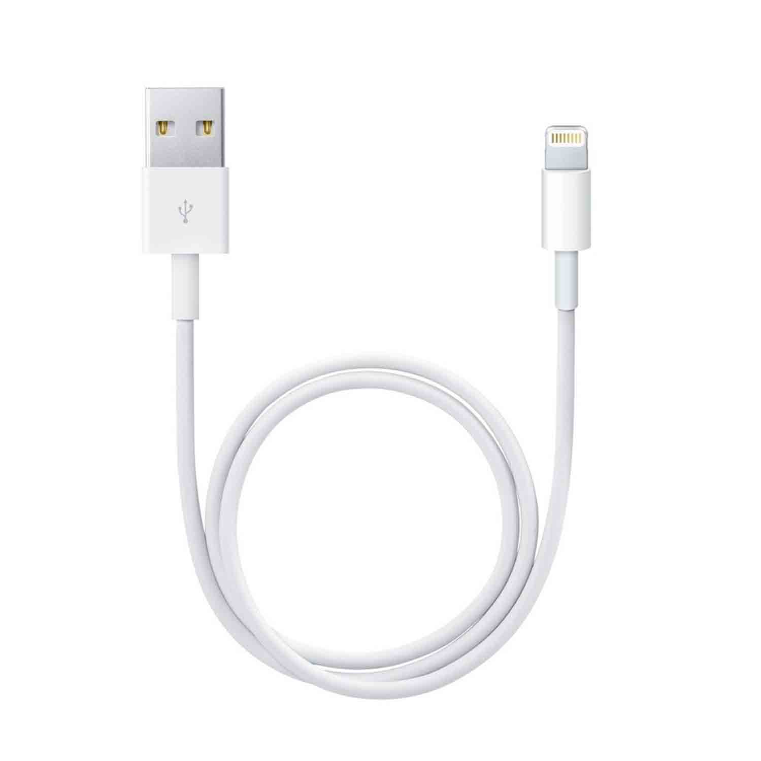Ledsager Ampere Moske Apple MQUE2ZM/A Lightning To USB Cable (1M)