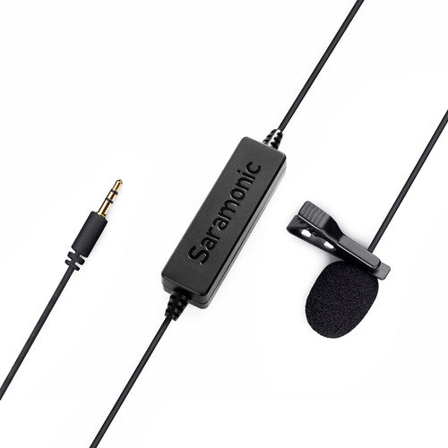 V.Lav - DSLR and Cell Phone Lavalier Microphone, 3.5mm TRRS
