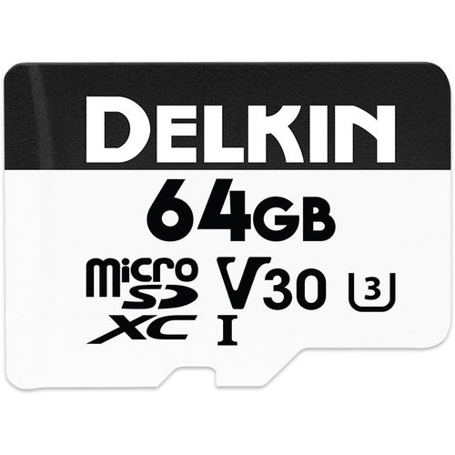 Delkin Carte SD Prime UHS-II (V60) S 64GB