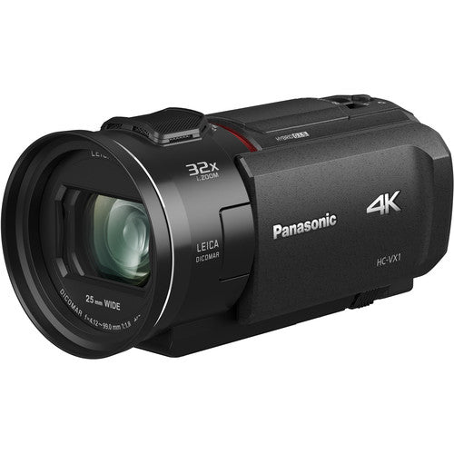Panasonic HCVX1K 4K HD Camcorder.