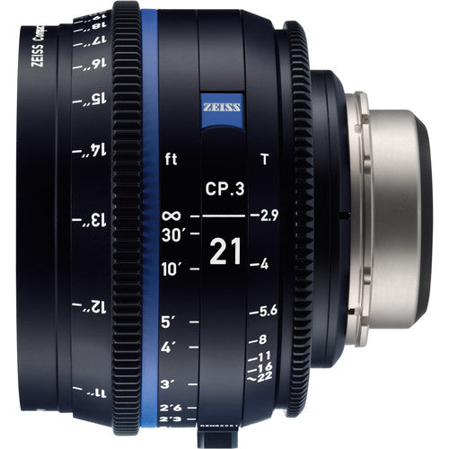 Zeiss 2183-070 CP321/T2.9 CP.3 21mm F/T2.9 Compact Prime Lens F/Sony.