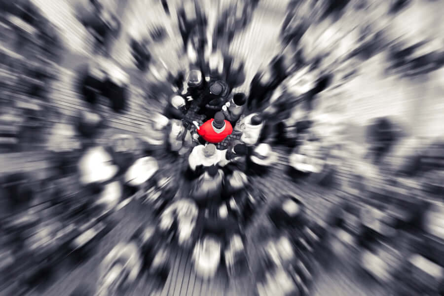 zoom blur in motion blur photography