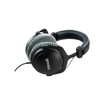 Gemini DJX-1000 Professional DJ Headphone (57mm Dynamic Drivers, 1/8" & 1/4" Connector, with 157.5 Inch Long Cable)