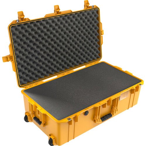 Pelican 1615AirWF Wheeled Hard Case with Foam Insert (Yellow)