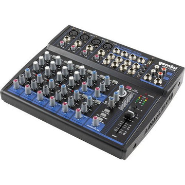 Gemini GEM-12USB Compact 12-Channel Bluetooth Audio Mixer with USB