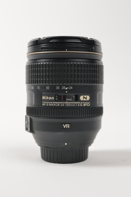 Nikon AFS24120GEDVR/33315 AF-S 24-120mm f/3.5-5.6G ED VR, Used
