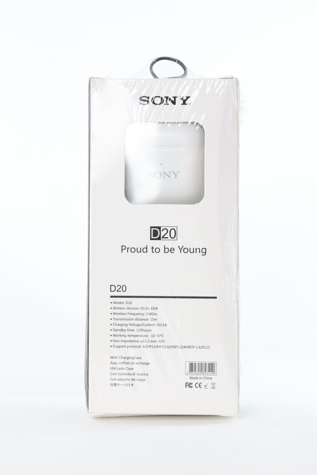 Sony D20 AirPods Proud To Be Young