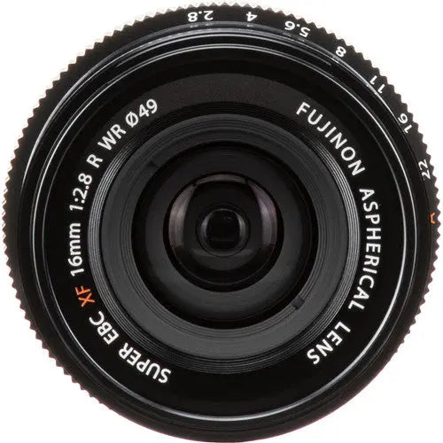 Fujifilm XF 16mm f/2.8 R WR, Black, Ø49