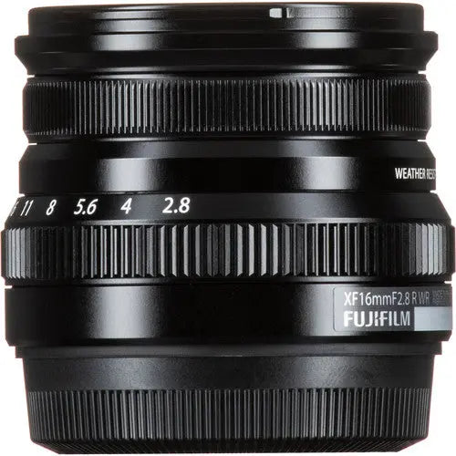 Fujifilm XF 16mm f/2.8 R WR, Black, Ø49