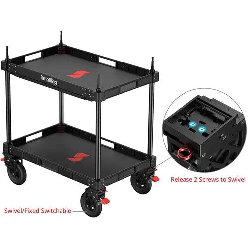 SmallRig MD4573 36" Video Production Camera Cart