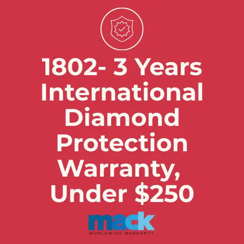 1802 3 Years International Diamond Protection Warranty, Under $250 - AVC photo video store
