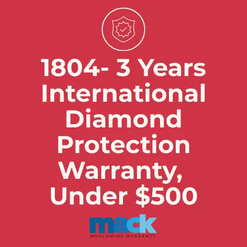 1804 3 Years International Diamond Protection Warranty, Under $500 - AVC photo video store