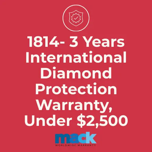 1814 3 Years International Diamond Protection Warranty, Under $2,500 - AVC photo video store
