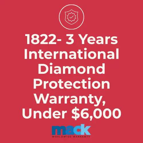 1822 3 Years International Diamond Protection Warranty, Under $6,000 - AVC photo video store