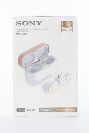 Sony WFS18 Wireless noise Cancelling Stereo Headset, White
