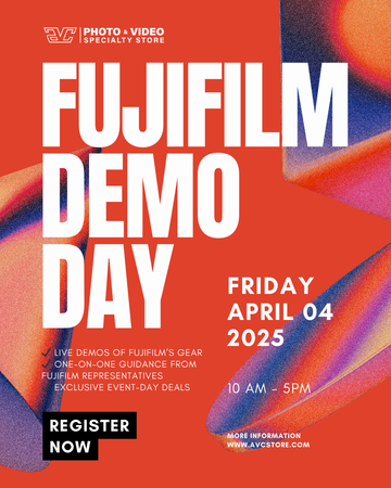 April 4th Friday - Fujifilm Demo Day