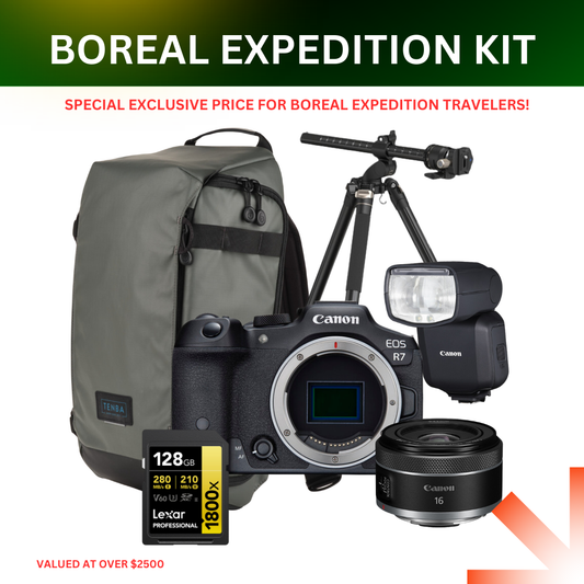 Canon EOS R7 Bundle F/Boreal Expedition