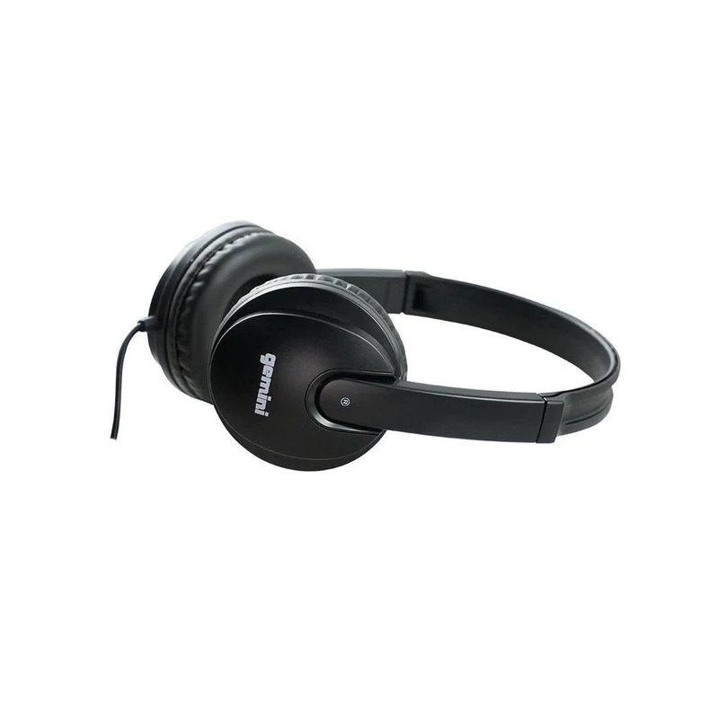 Gemini DJX-200 Professional DJ Headphone (40mm Dynamic Drivers, 1/8" Connector, with 47.25 Inch Long Cable)