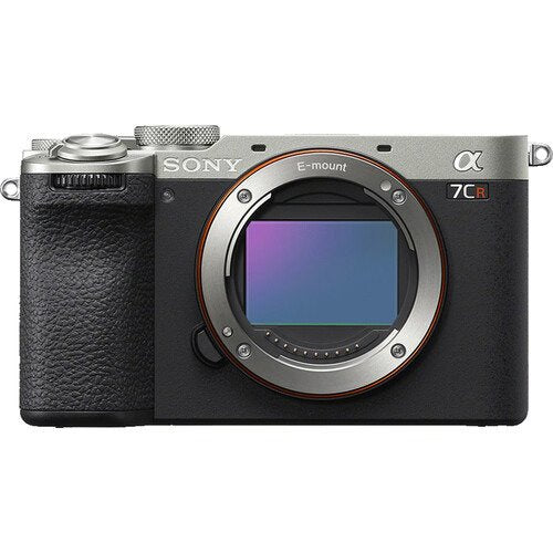 Sony A7CR Full-Frame Compact Mirrorless Camera, Body Only, Silver
