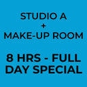 Studio A Rental Service - Full Day Special (8 hrs) - AVC photo video store