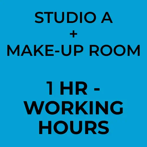 Studio A Rental Service (Extra hour/working hours) - AVC photo video store