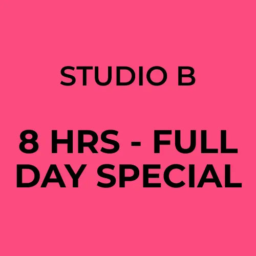 Studio B Rental Service - Full Day Special - AVC photo video store