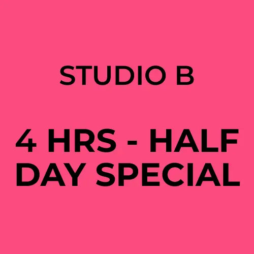 Studio B Rental Service - Half Day Special - AVC photo video store