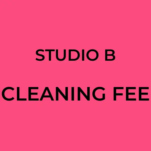 Studio B Rental Service - Cleaning Fee - AVC photo video store