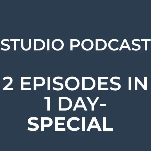 Studio Podcast Rental Service - 2 Episodes in 1 Day Special - AVC photo video store