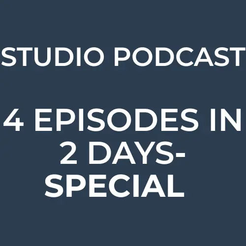 Studio Podcast Rental Service - 4 Episodes in 2 Days Special - AVC photo video store