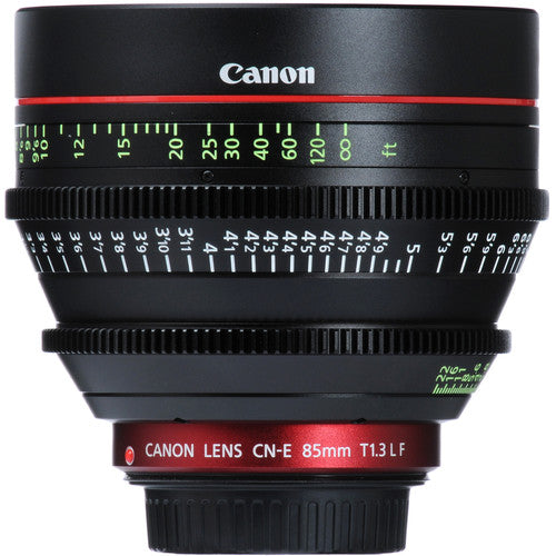 Canon CN-E 85mm T1.3 L F Cinema Prime Lens (EF Mount)