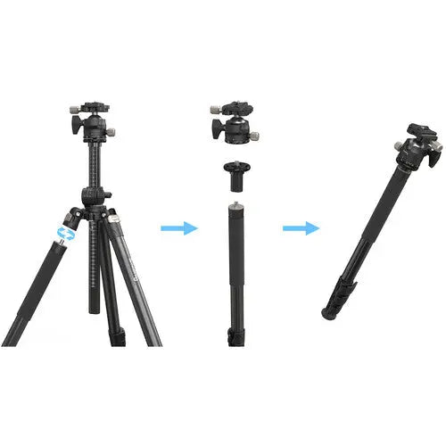 Trípode de columna central lateral SmallRig 4288 CT200