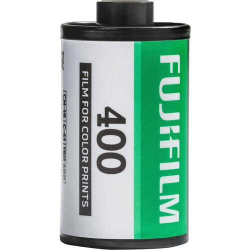 Fujifilm 400 Color Film 35mm 36 Exp Single Roll