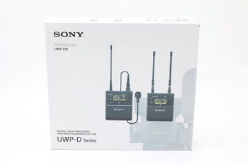 Sony UWPD21/UC14/1007644 Camera-Mount Wireless Omni Lavalier Microphone System (UC14: 470 to 542 MHz), Used