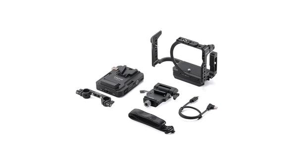 Jaula para cámara Tilta para Canon R6 V Power Kit - Negra