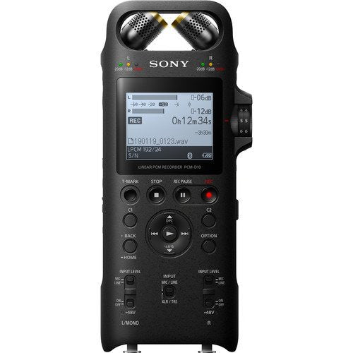 Sony PCMD10 Portable High-Resolution Linear PCM Audio Recorder