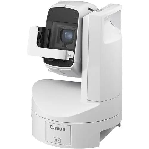 Câmera Canon CR-X300 4K PTZ para ambientes externos com zoom de 20x (branco titânio) 