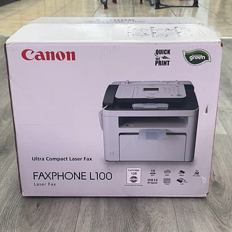Canon L100 Faxphone Multifunction Laser Fax Machine, Used