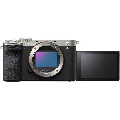 Sony A7CII Full-Frame Compact Mirrorless Camera, FE 28-60mm F/4-5.6, Silver