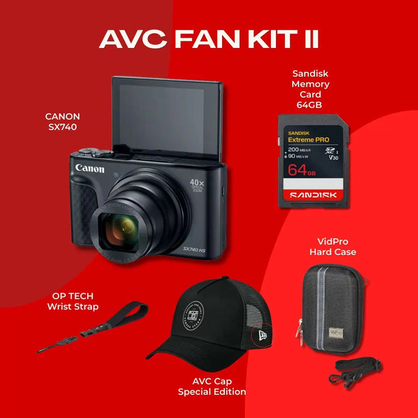 AVC World Cup Fan Kit II - Canon SX740 HS