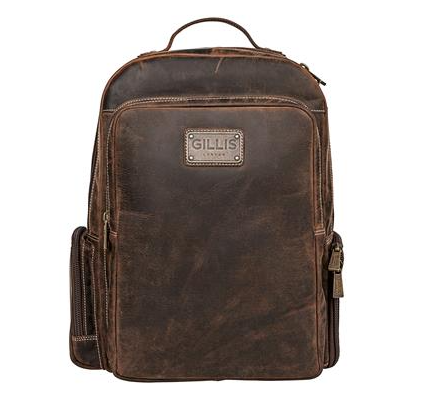 Dorr Trafalgar II Leather Backpack Vintage Brown