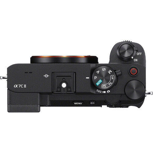 Sony A7CII Full-Frame Compact Mirrorless Camera, Body Only, Black (Sep 28th)