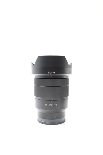 Sony SEL2470Z/0494456 Vario-Tessar T* FE 24-70mm f/4 ZA OSS Lens, Used