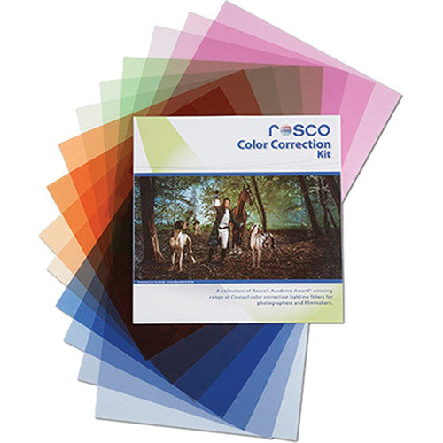 Rosco Color Correction Filter Kit (12 x 12"), Open Box