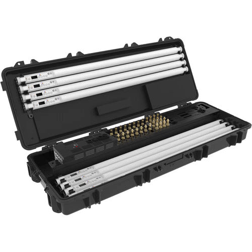 Astera Set of 8 Titan Tubes with Charging Case, 16 LED emitters, 40.7", Open Box